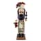Santa's Workshop 14.5" Tuscan Wine Nutcracker